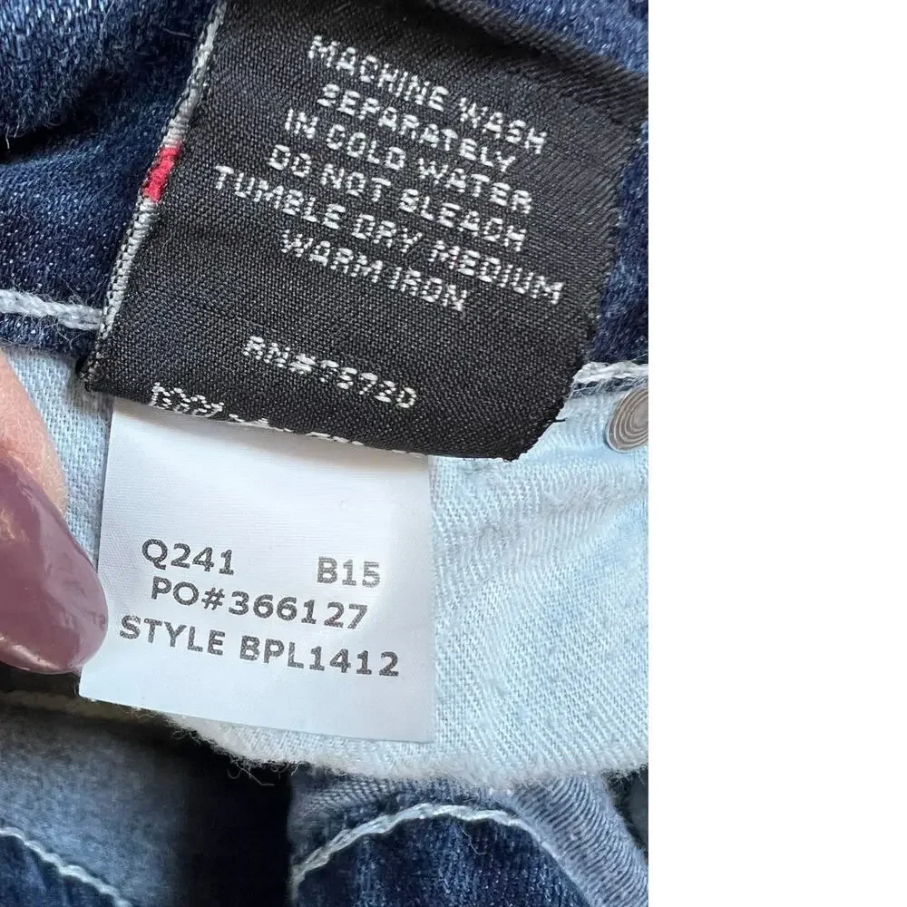 BKE Buckle Payton thick stitching denim jeans, women's size 30 - Picture 5 of 7